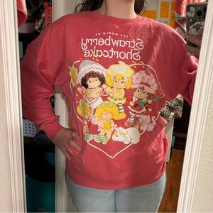 Hybrid Apparel Pink Graphic Sweater